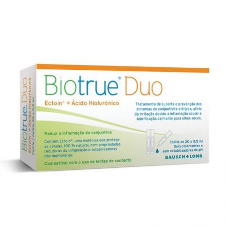 BioTrue Duo Lagrima artificial Unidoses